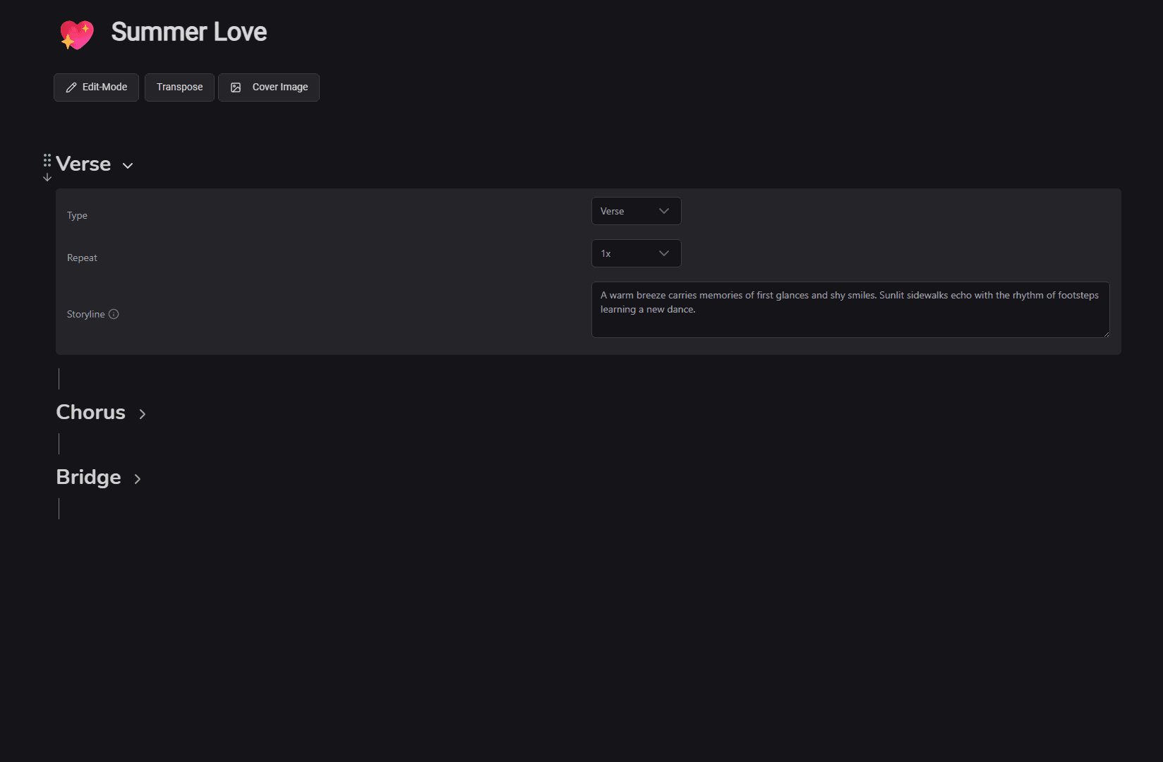 Section properties after AI scaffold